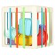 Elastic Sensory Cube - Shape Sorter with 10 Blocks
