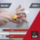 Wiha TorqueVario-S electric 2872-S3 Torque Screwdriver Set, 5 Pieces