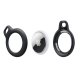 Tech-Protect Rough Chain Case for Apple AirTag with Pendant, Black