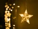Lights Star Garland Light Curtain 138 LED Outdoor Indoor, Warm color