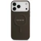 Guess Classic Logo MagSafe Phone Case Cover iPhone 17 Pro Max - Brown