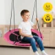 4Fizjo Bocianie Gniazdo Kids Garden Swing, 90 cm, Pink