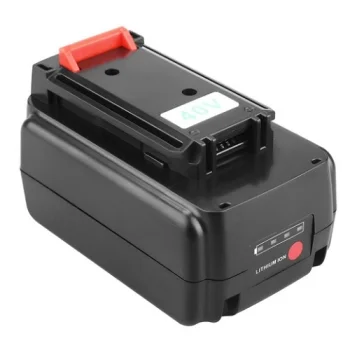 Extra Digital Power Tool Battery for Black & Decker LBX36, 40V, 2Ah