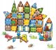 Kids Toy Magic Magnetic Blocks, Set of 90 Elements, Dinosaur Paradise
