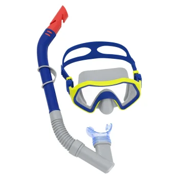 Bestway 24025-04 Snorkeling Set (Mask and Snorkel), Navy/Grey