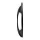 Round Hairdressing Mirror Q-29, Black