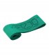 4Fizjo Flex Band Flexible Textile Training Mini Loop Bands Tapes, Green (medium resistance)