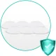 Ricokids Silicone Furniture Corner Protectors, 10 pcs, Transparent