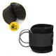 4FIZJO Ankle Straps for Cable Machine 2 Pcs Black