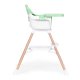 ECOTOYS 2-in-1 Baby High Chair and Booster Seat, Green