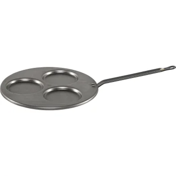 De Buyer Mineral B Element blynų keptuvė 27 cm, 3 skyriai