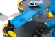Police Station Toy Garage Playset 3 Level Car Park with Elevator 2 Cars and Helicopter