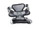 Pressure-Free Harness with Leash for Small Dogs, Size M, Grey