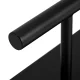 Hairdressing Footrest Gabbiano L008B Black