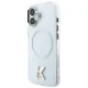 Karl Lagerfeld IML K Head Logo MagSafe Case for iPhone 17 Clear