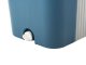 Flat Mop and Bucket Set with Wringer System for Floor Cleaning, 2 Microfiber Pads
