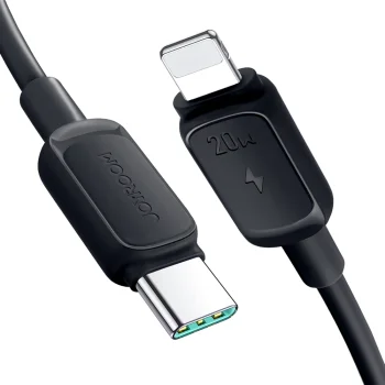 Joyroom Multi-Color Series A14 USB-C to Lightning Cable, 20W, 1.2m, Black