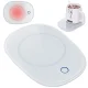 Electric Mug Warmer for Desk 16W with LED Indicator, White