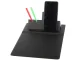 Mouse Pad with Wireless Charger and Organizer, Black