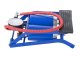 Double Cylinder Foot Pump with Adapters, 100 PSI / 7 bar