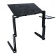 Gotel K672G Laptop Table with Cooling Fan and Mouse Pad