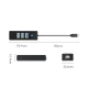 Orico PW3UR25-C3 USB-C Hub, 3x USB-A 3.0, 1x RJ45 2.5G, 0.15m, Black