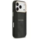 Guess iPhone 17 Pro Case 4G PU Stripe MagSafe, Black