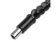 Flexible Bit Extension for Screwdrivers and Drills, 30 cm, Black