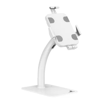 Maclean MC-468W Tablet Desk Stand with Lock, 7.9"-11", White