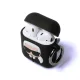 Karl Lagerfeld Silicone Ikonik Case for AirPods 1/2 Black