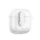 AmazingThing Minimal Case for Apple AirPods 4, Clear