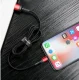 Baseus Cafule Special USB to Apple iPhone Lightning Data Charging Cable, 2.4A, 1m, Black