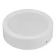 Maclean MCE377 R Surface Mount Adapter for 18W LED Panel, Round, White