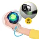 4FIZJO Gyroscopic Powerball with Counter, Blue/Yellow