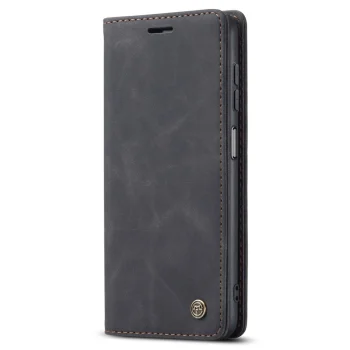 Samsung Galaxy A34 (SM-A346) CASEME Wallet Magnetic Leather Case Cover, Black