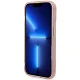 Guess iPhone 14 Pro Max Case Gold Outline Translucent MagSafe Pink