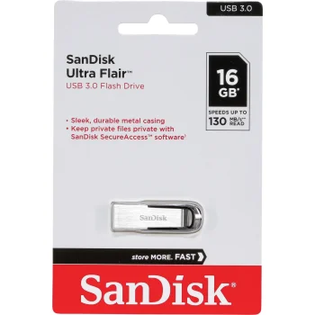 USB Flash Drive SanDisk Cruzer Ultra Flair 16GB USB 3.0 SDCZ73-016G-G46