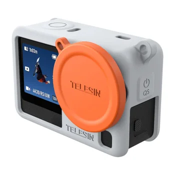 Telesin silikoninis apsauginis dėklas DJI Osmo Action 6 kamerai, pilkas (S6-PTC-11BU)