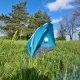 Trizand 20975 Beach Tent, 220x120x120 cm, Blue/Grey