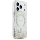 Guess Resin Bottom Glitter MagSafe Case for iPhone 18 Pro / 17 Pro, Gold