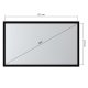 Maclean MC-921 Fixed Frame Projector Screen 100\" (16:9)