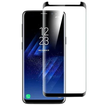5D Tempered Glass Screen Protector for Samsung Galaxy S9+ Plus SM-G965F black