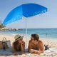 Large Folding Beach and Garden Umbrella with UV Filter, 210 cm