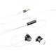 Karl Lagerfeld 3.5mm Wired In-Ear Headphones Black/White