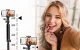 Telesin TE-TRP-009 Selfie Stick Tripod for GoPro Sport Cameras, Black