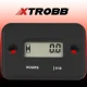 Xtrobb Engine Hour Meter for 2-Stroke & 4-Stroke Engines, Black