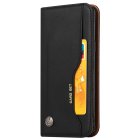Samsung Galaxy S9 (G960F/DS) PU Leather Wallet Book Case Cover, Black