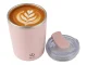 Self-Stirring Mug 350ml, Stainless Steel, USB, Pink