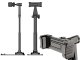 Adjustable Rotating Desk Stand for Phone and Tablet, Black