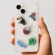 TFO 3D Stickers Tropical birds, Set of 5 pcs
